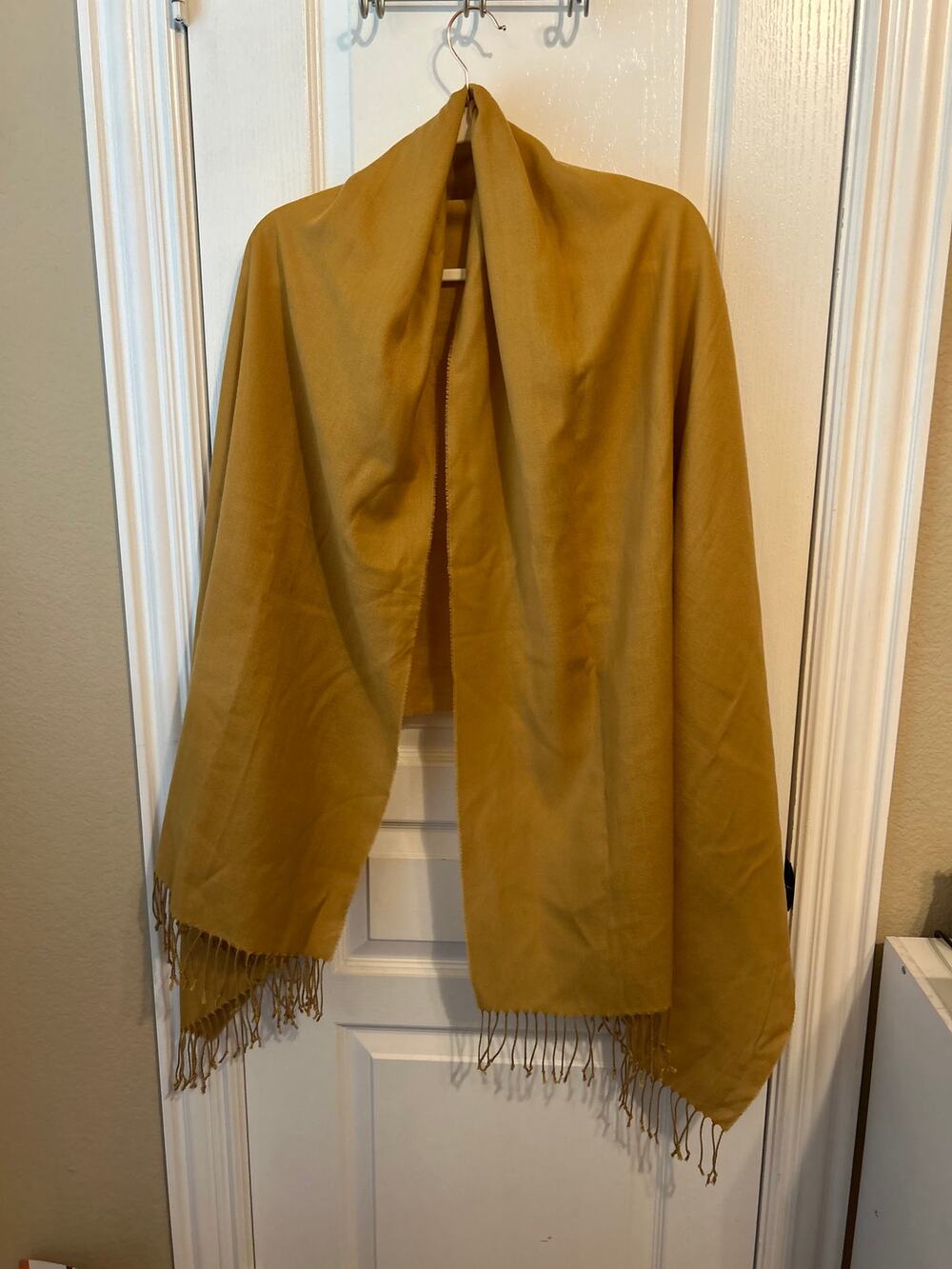 Mustard Gold Tan Colored Wrap